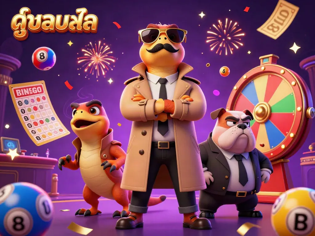 Experience thrilling ดูบอลสด action in a vibrant casino scene with raptors disguising as VIPs.