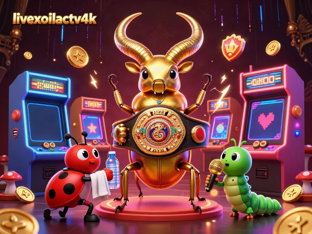 Experience the excitement of livexoilactv4k with vibrant casino action featuring dynamic characters.