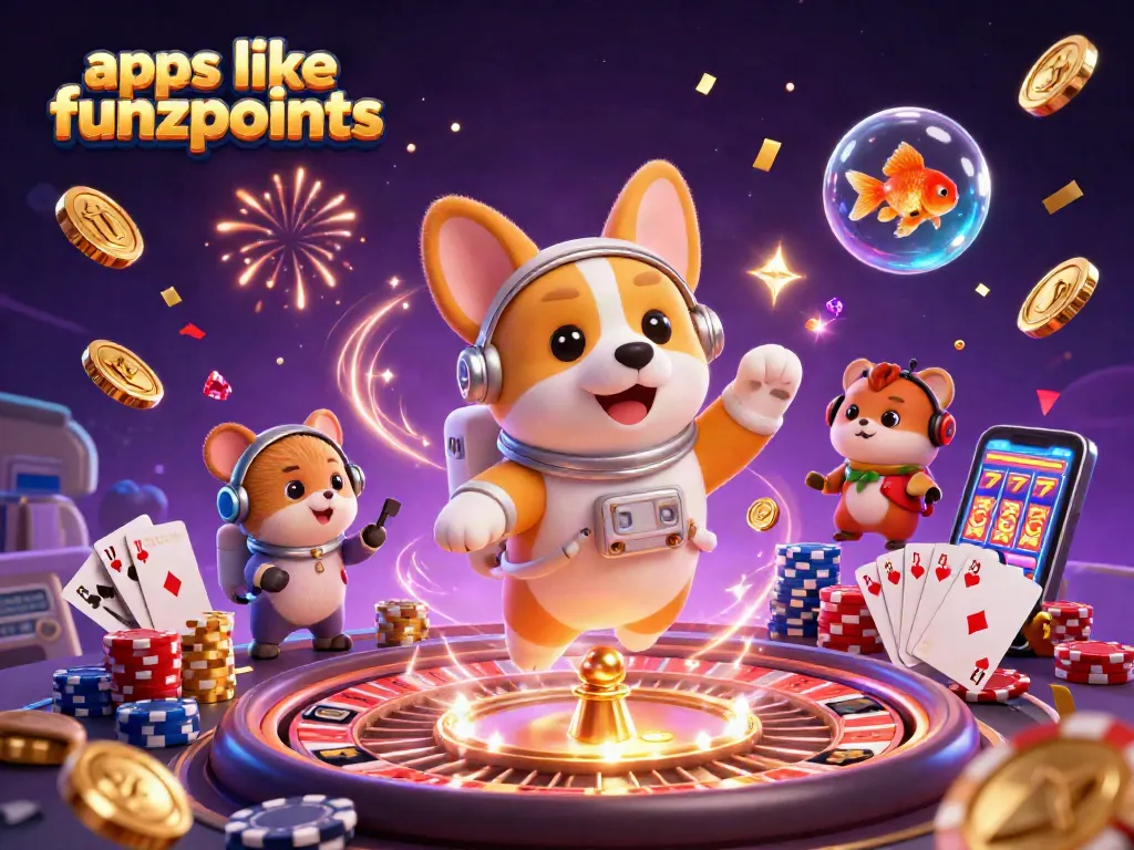 Spin and win with apps like funzpoints in this immersive 3D casino adventure.
