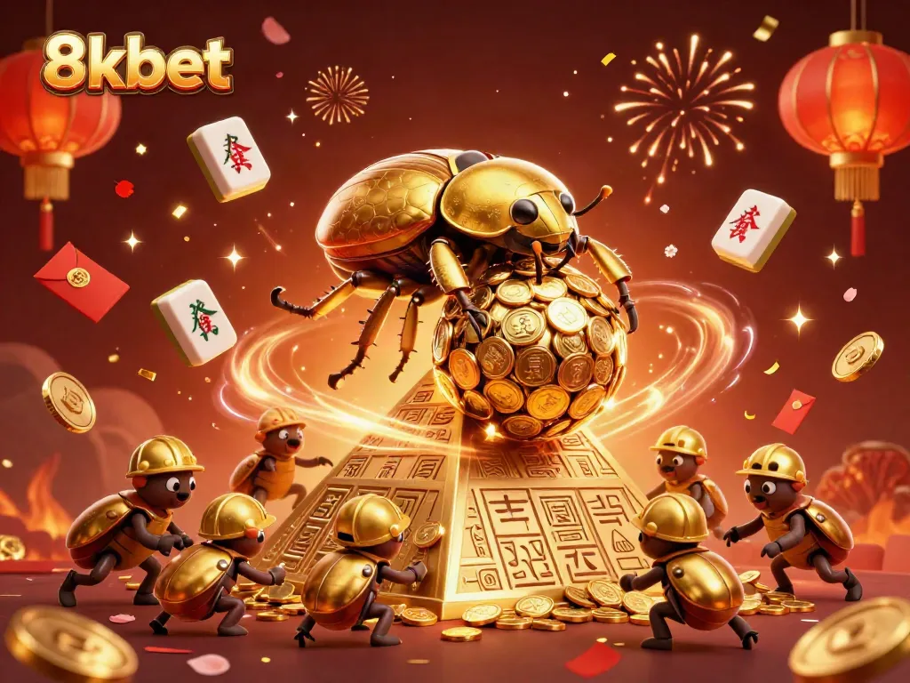 Experience the excitement of betting with 8xbet in a vibrant casino-themed illustration.