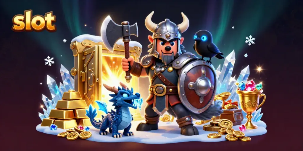 Memenangkan jackpot slot dengan karakter unik dalam ilustrasi menarik dari DEWATASLOT888.