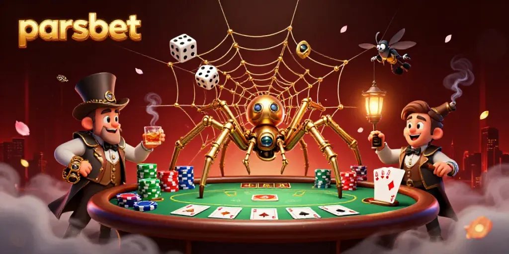 parsbet ile şansınızı artırarak kazanç sağlayabileceğiniz, detaylı 3D casino sahnesi.