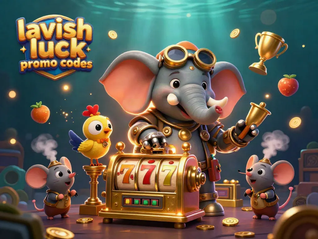 Win exciting prizes with lavish luck promo codes and enjoy thrilling slot machine action!