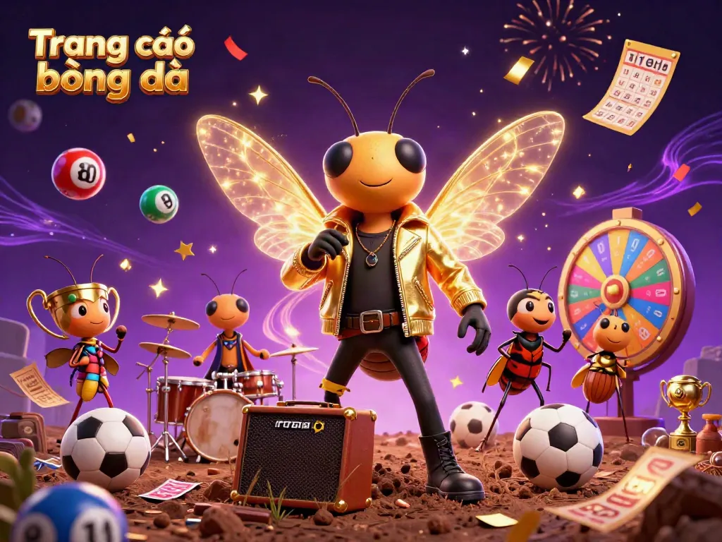 Engage in Trang cá độ bóng đá with exciting sports elements in a vibrant celebratory scene