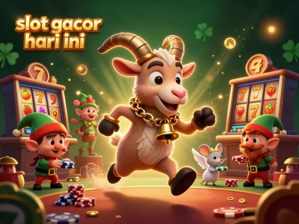 Engage in the thrill of slot gacor hari ini with dynamic characters in a vibrant casino scene.