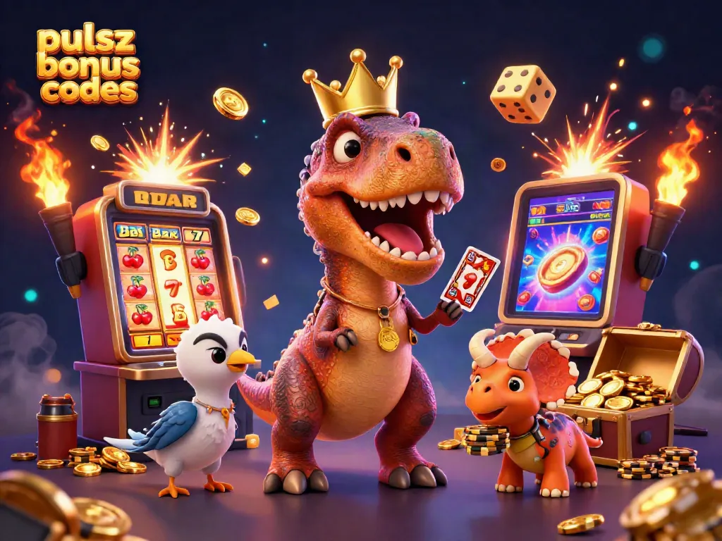 Pulsz bonus codes help players unlock bonuses and rewards in an exciting casino adventure.