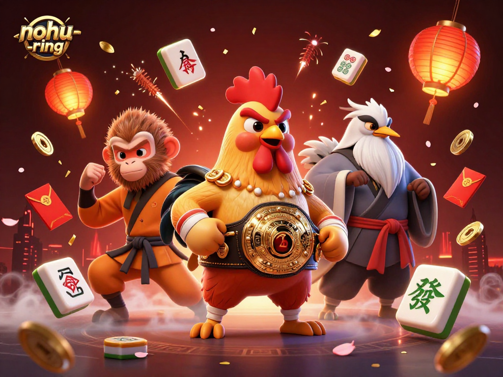 Join the excitement of nohu-ring with fiery characters and dynamic gaming elements.