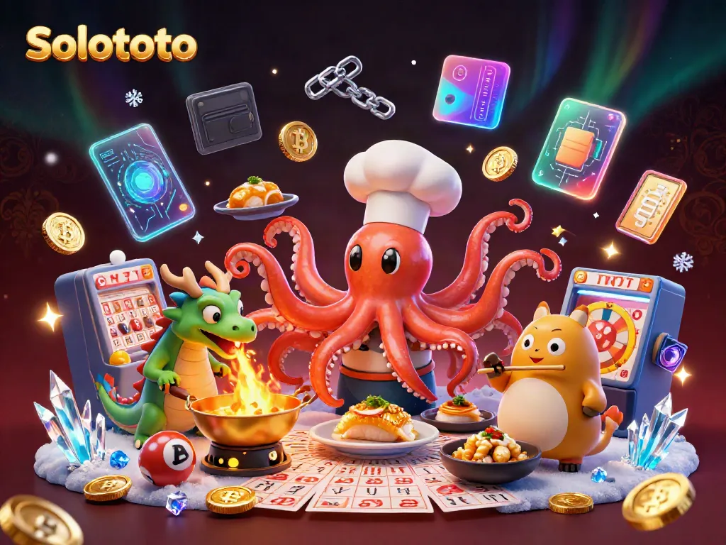 Bermain Lotere Dengan Solototo: Koki Sushi Gurita, Naga, dan Pelanggan Tanuki